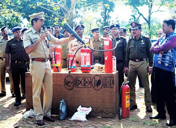 Fire safety workshop held at Unnayan Bhavan